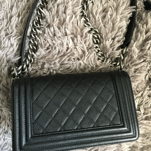 ❌SOLD❌ Chanel Small Caviar Boy Bag - Picture 4 of 8